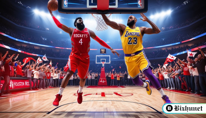 Houston Rockets vs. Los Angeles Lakers Match Player Stats