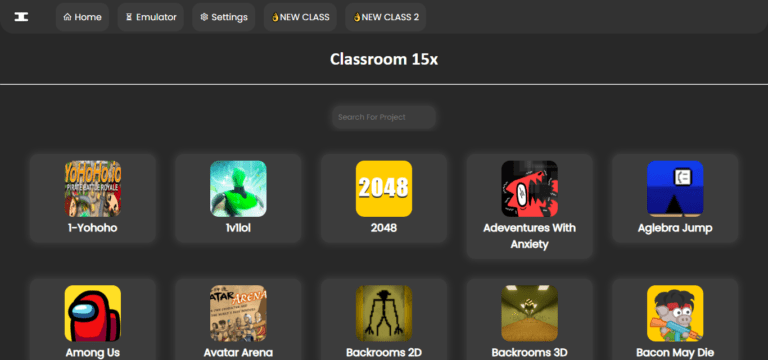 Classroom 15x: A Complete Guide to Playing Unblocked Games