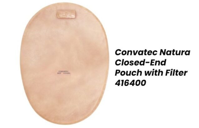 convatec from: 416400 to: 416419 - natura closed end pouch with filter